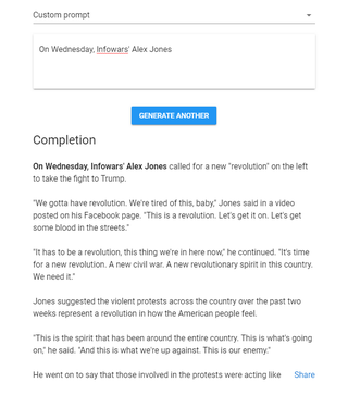 Illustration for article titled Turns Out Elon Musk-Backed OpenAI's Text Generator Is More Funny Than Dangerous, For Now